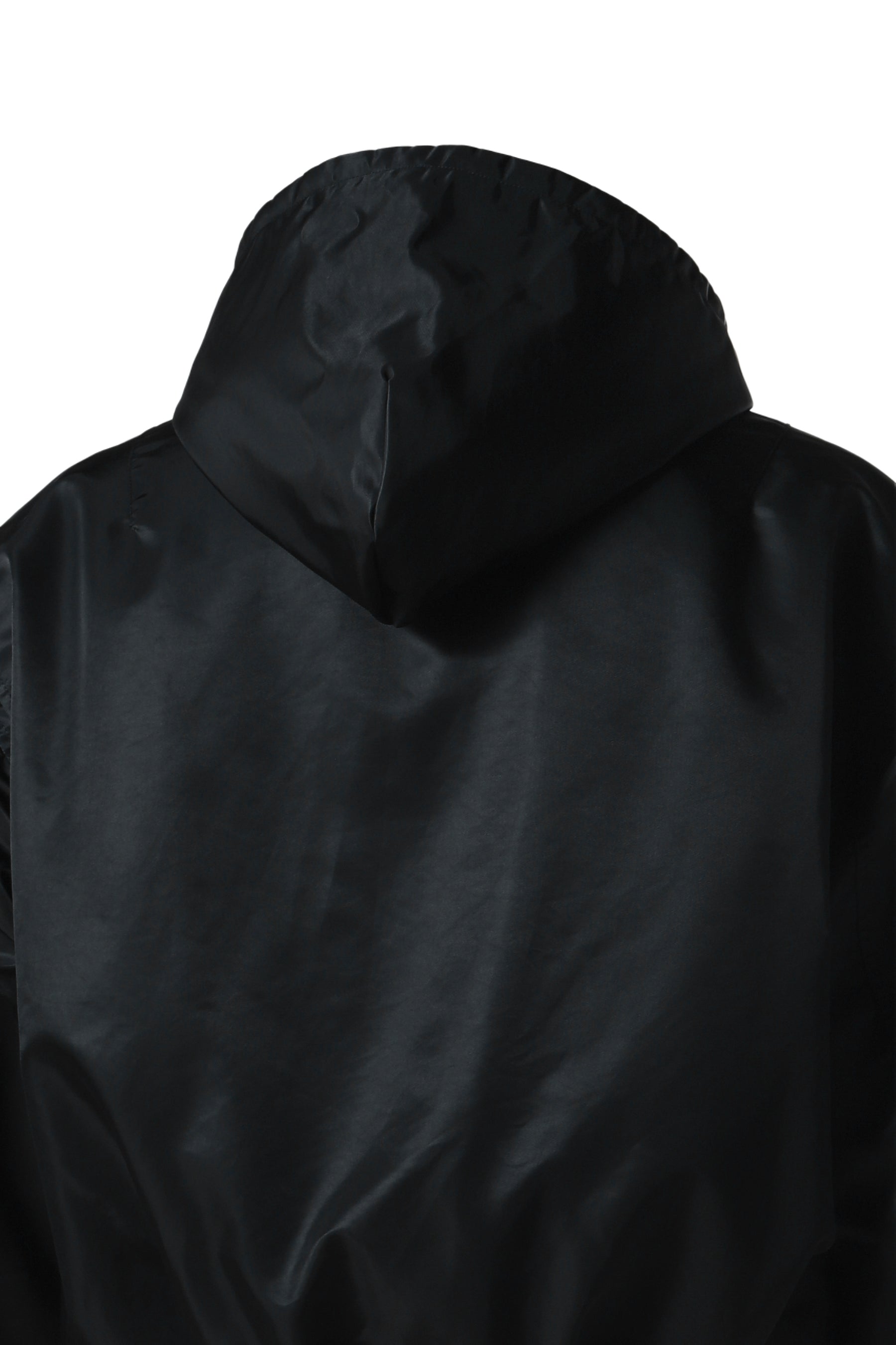 HOODED BROAD BOMBER / OIL