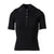 RIB KNIT POLO / BLK