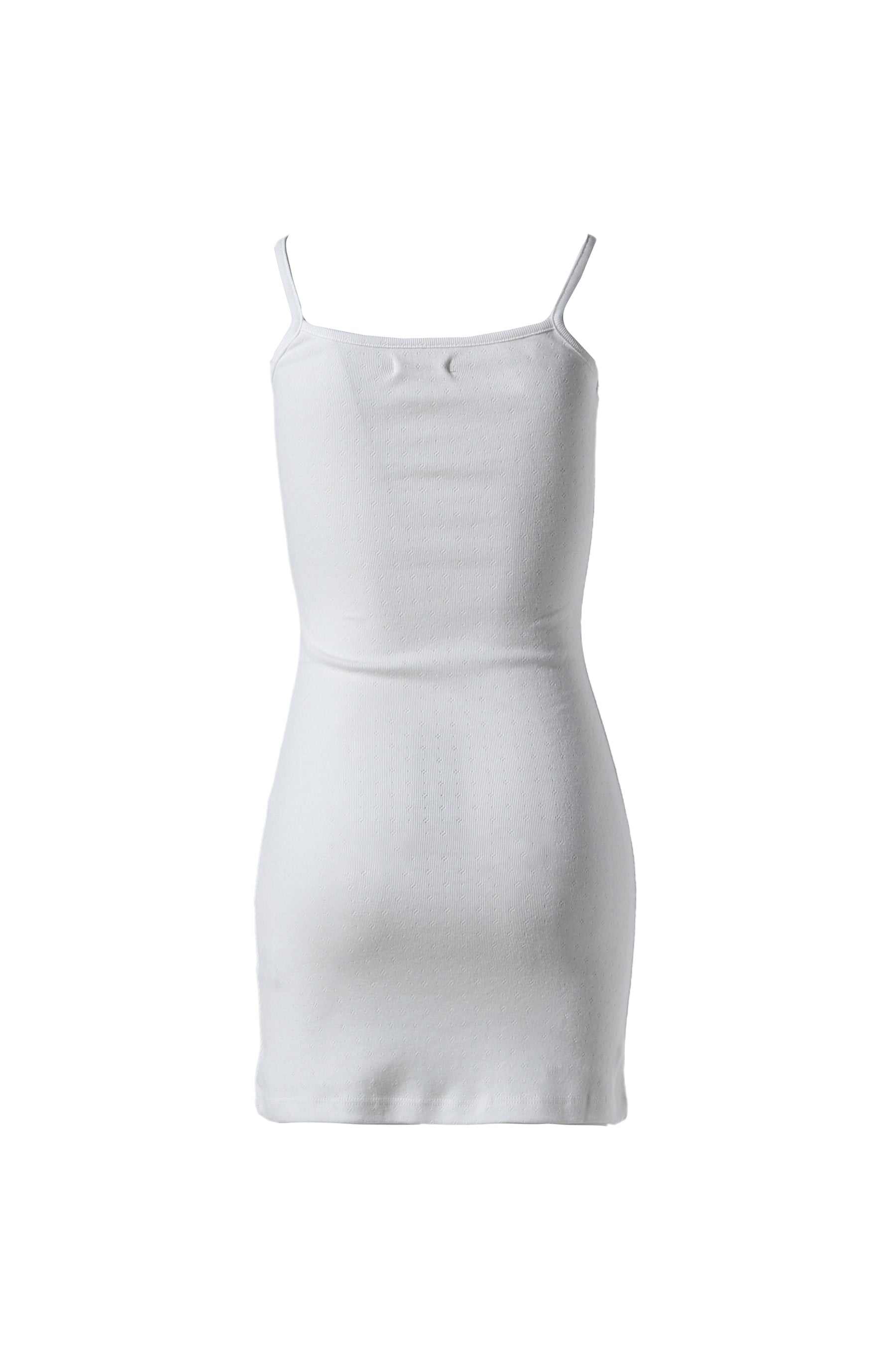 PROVINCE EYELET CAMI DRESS  / WHT