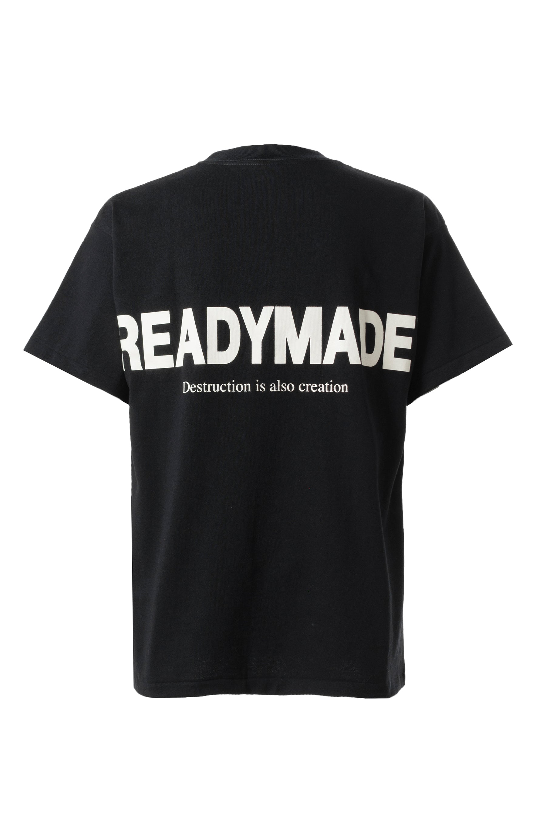 READYMADE SS23 SHORT SLEEVE T-SHIRT / BLK -NUBIAN