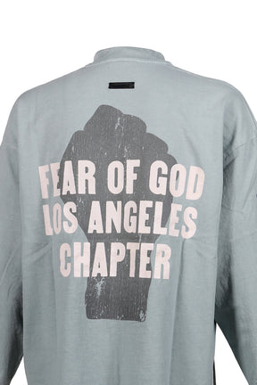 RELAXED LS "DISCIPLE" TEE / FLINT