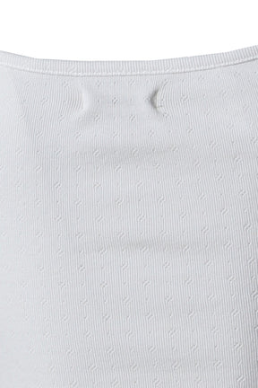 PROVINCE EYELET CAMI DRESS  / WHT