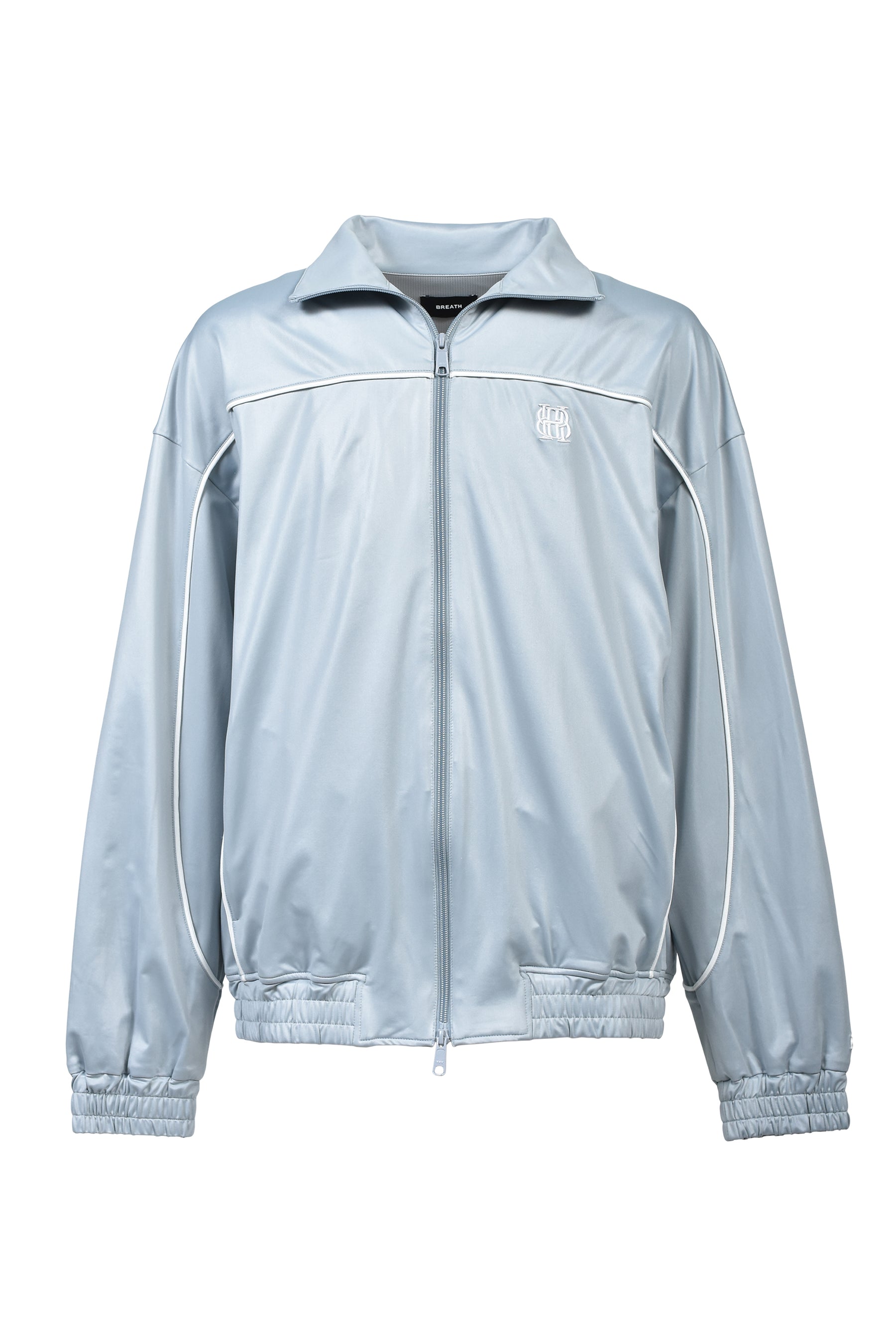 BH LOGO PIPING COATING JACKET / GRY