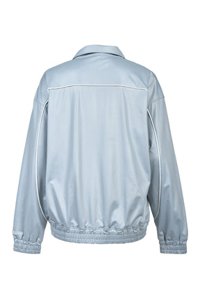 BH LOGO PIPING COATING JACKET / GRY