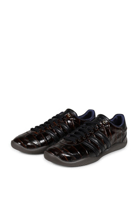 WB KARINTHA CROC / D.BRWN/BLK