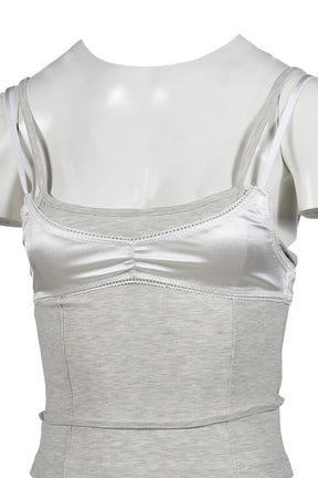 LAYERED UNDERWEAR CORSET / GRY