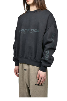 CROPPED RELAXED SWEATSHIRT / VTG BLK