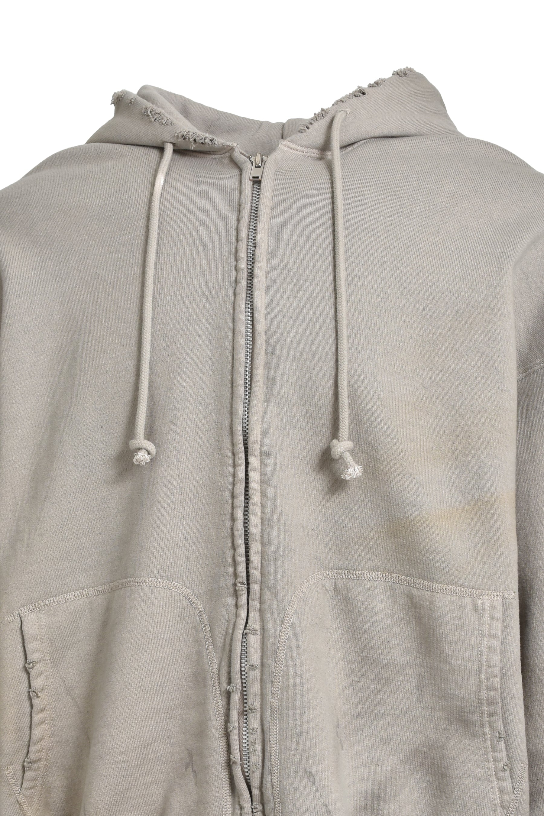 ZIP SWEAT HOODIE AGING / GRY AGING