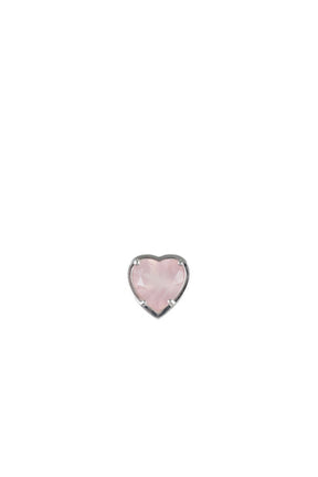 "LOVE" PIERCE (SV925) / ROSE QUARTZ