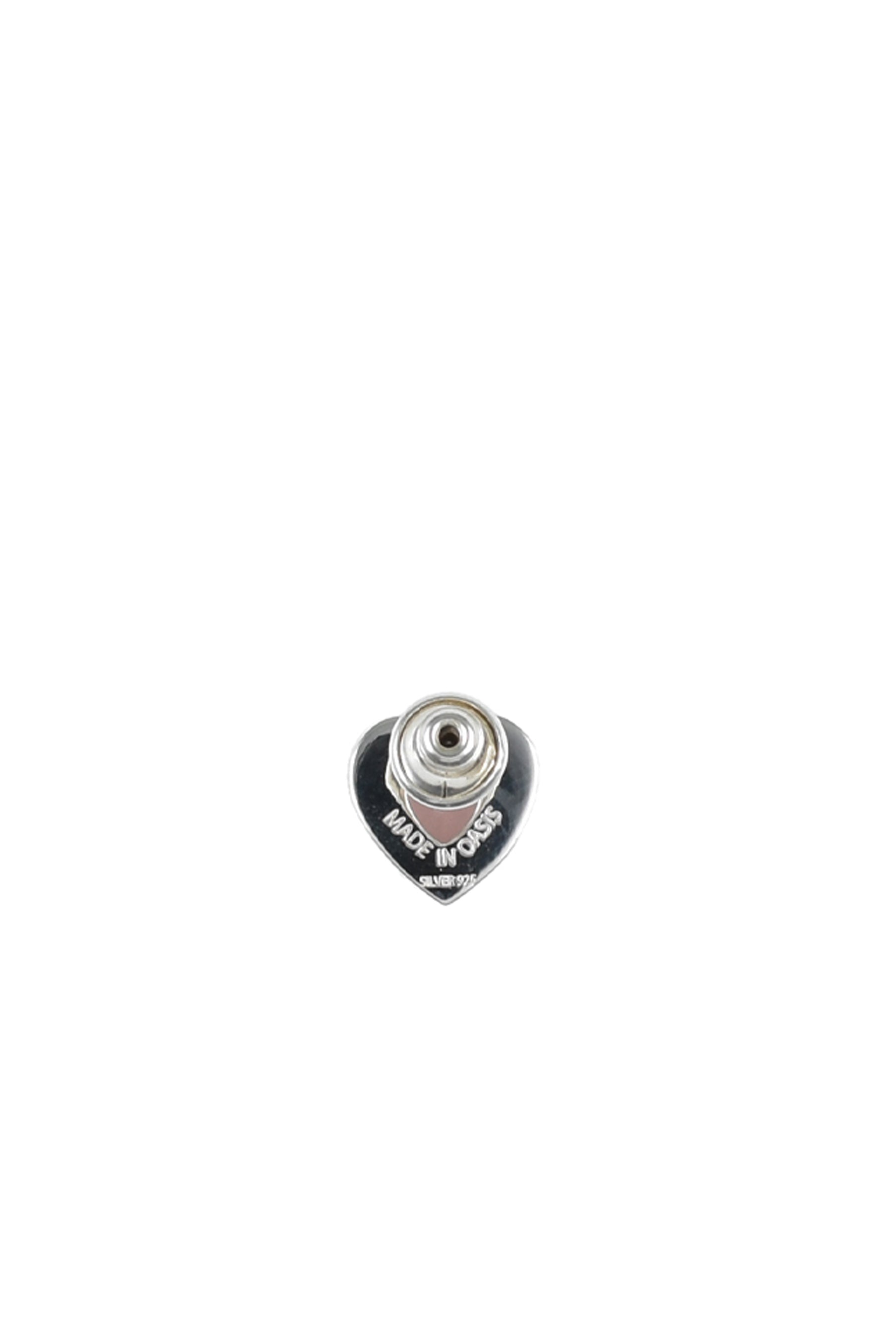 "LOVE" PIERCE (SV925) / ROSE QUARTZ