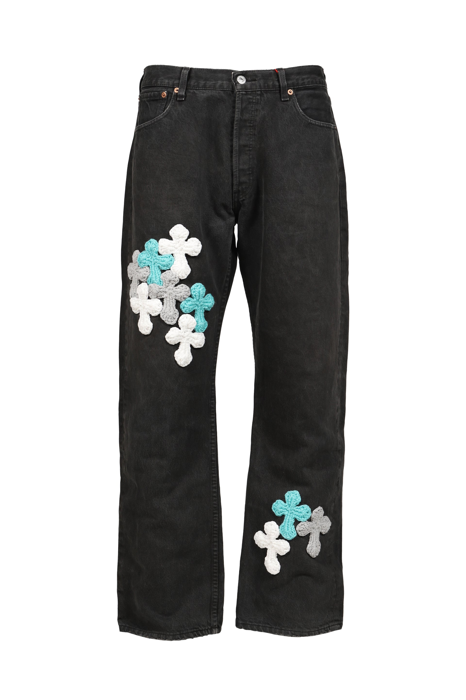 DENIM PANTS / BLK