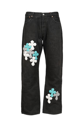 DENIM PANTS / BLK