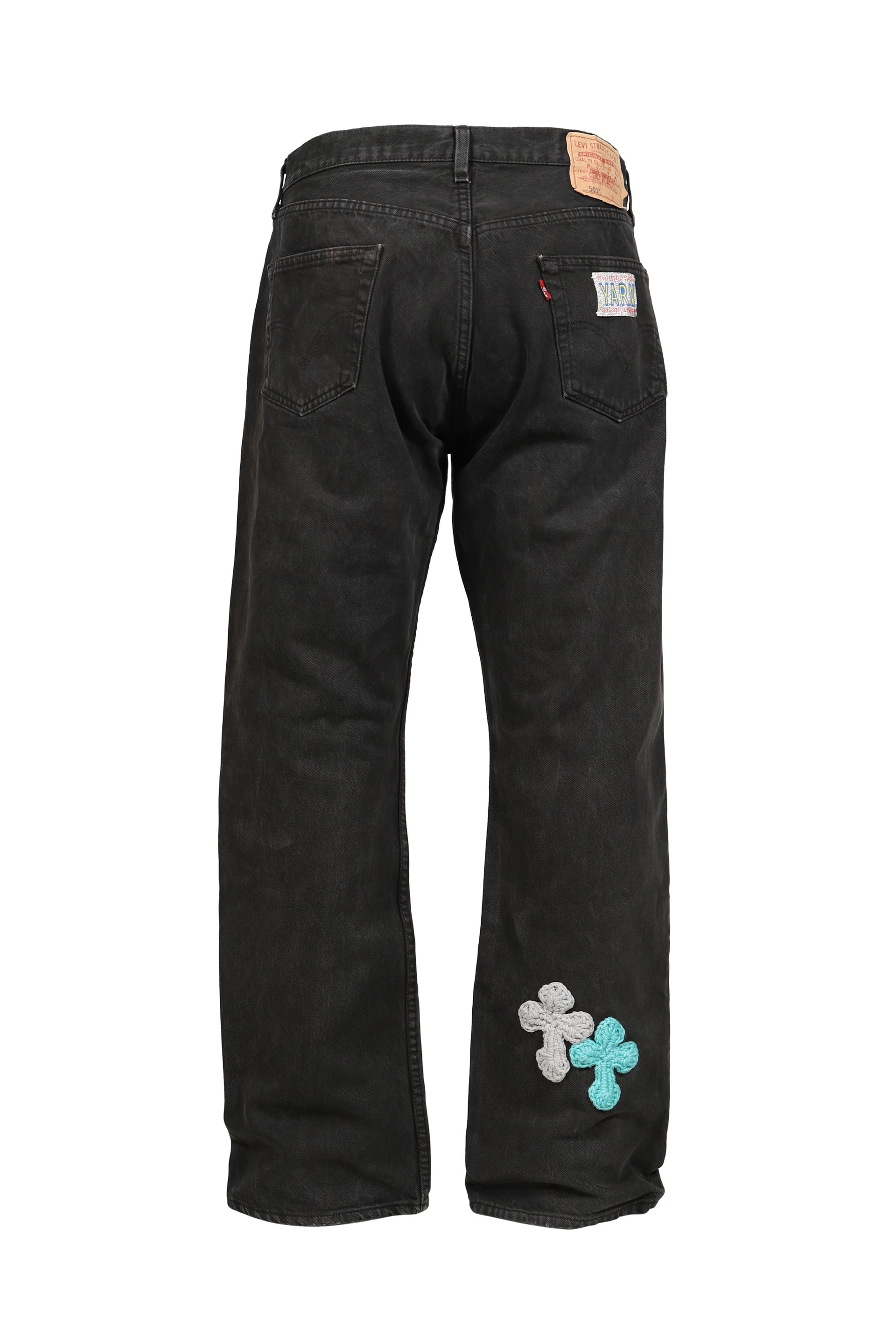DENIM PANTS / BLK