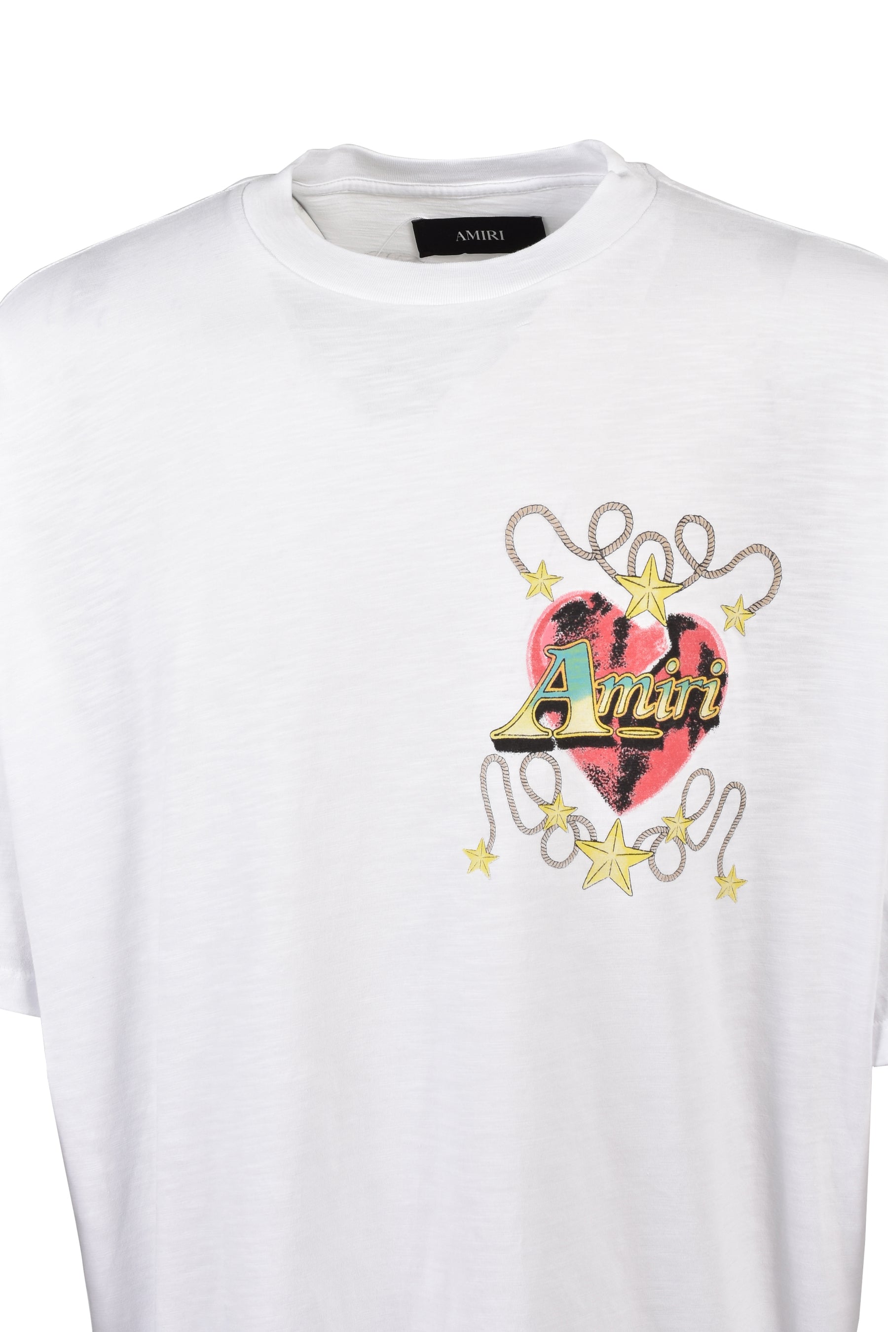 AMIRI HEART OS TEE / WHT