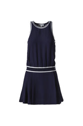 SRC PHOEBE DRESS NAVY/WHITE / NVY