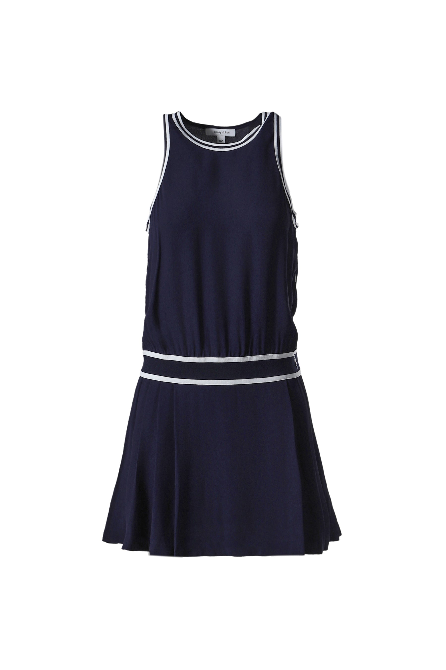 SRC PHOEBE DRESS NAVY/WHITE / NVY