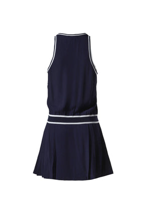 SRC PHOEBE DRESS NAVY/WHITE / NVY