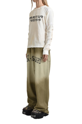 EX-BISEXTUAL SWEAT PANTS / KHA