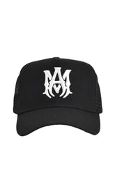 MA LOGO TRUCKER HAT / BLK/WHT