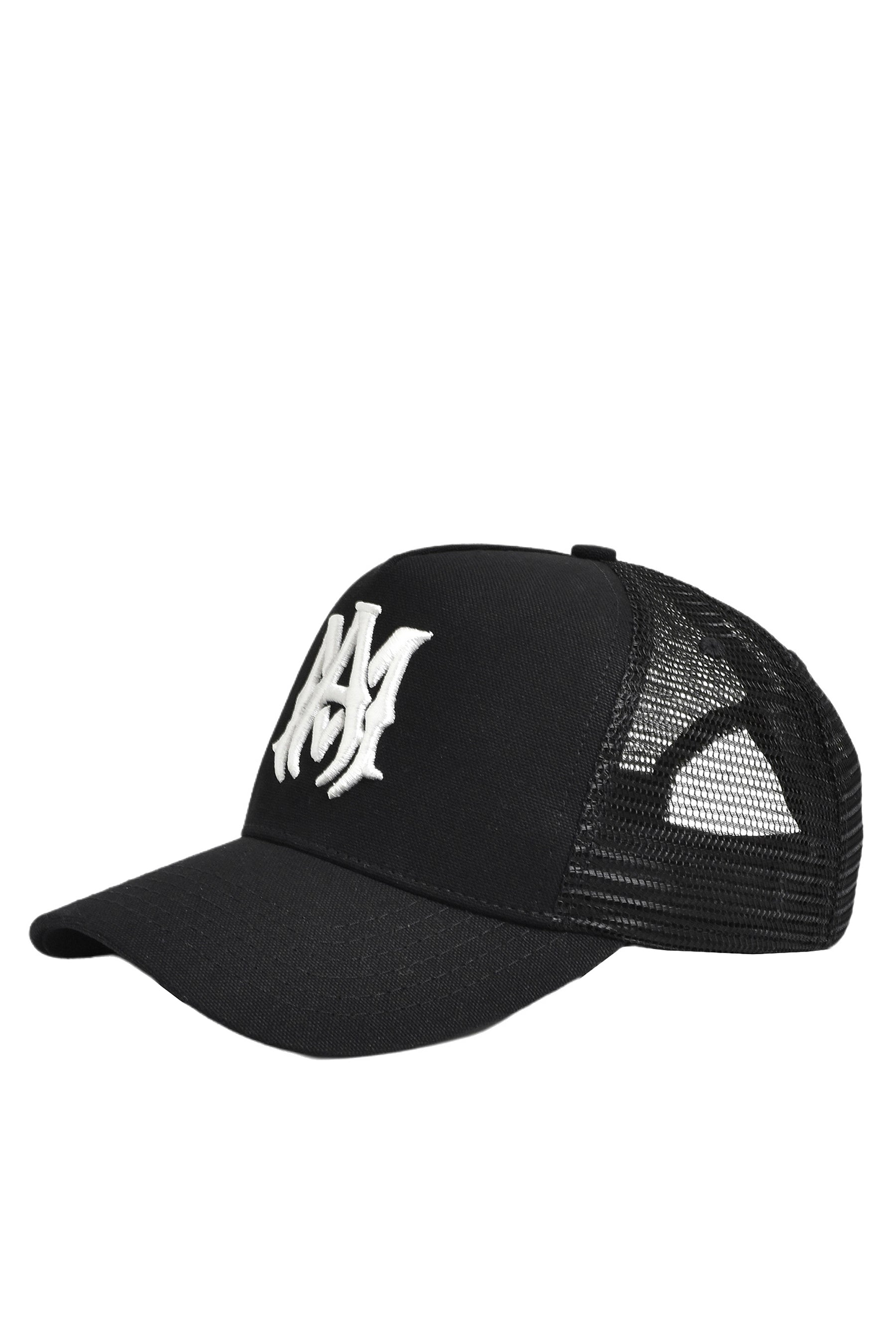 MA LOGO TRUCKER HAT / BLK/WHT
