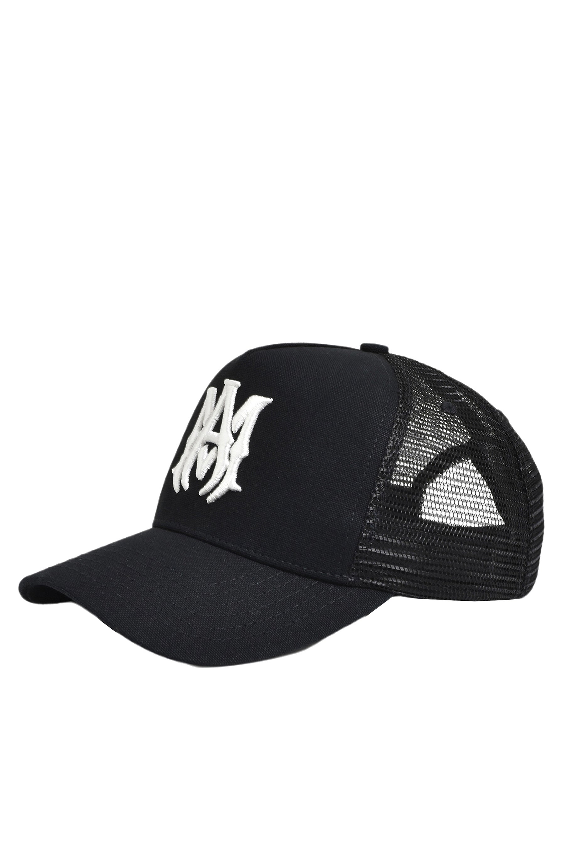 MA LOGO TRUCKER HAT / BLK