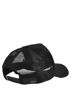 MA LOGO TRUCKER HAT / BLK/WHT
