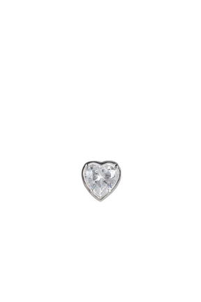 "LOVE" PIERCE (SV925) / ZIRCONIA