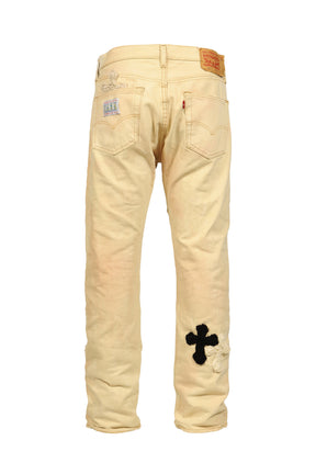 DENIM PANTS / WHT