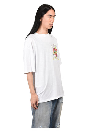 AMIRI HEART OS TEE / WHT