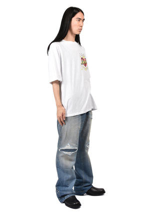 AMIRI HEART OS TEE / WHT