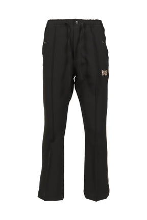 PIPING COWBOY PANT - POLY DOUBLE CLOTH / BLK