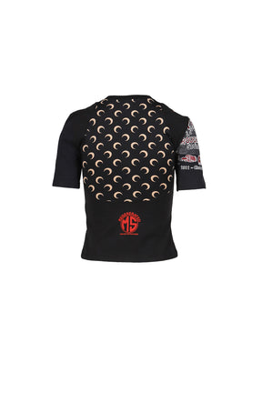 REGENERATED GRAPHIC T-SHIRTS BABY FIT T-SHIRT / BLK