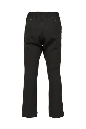 PIPING COWBOY PANT - POLY DOUBLE CLOTH / BLK