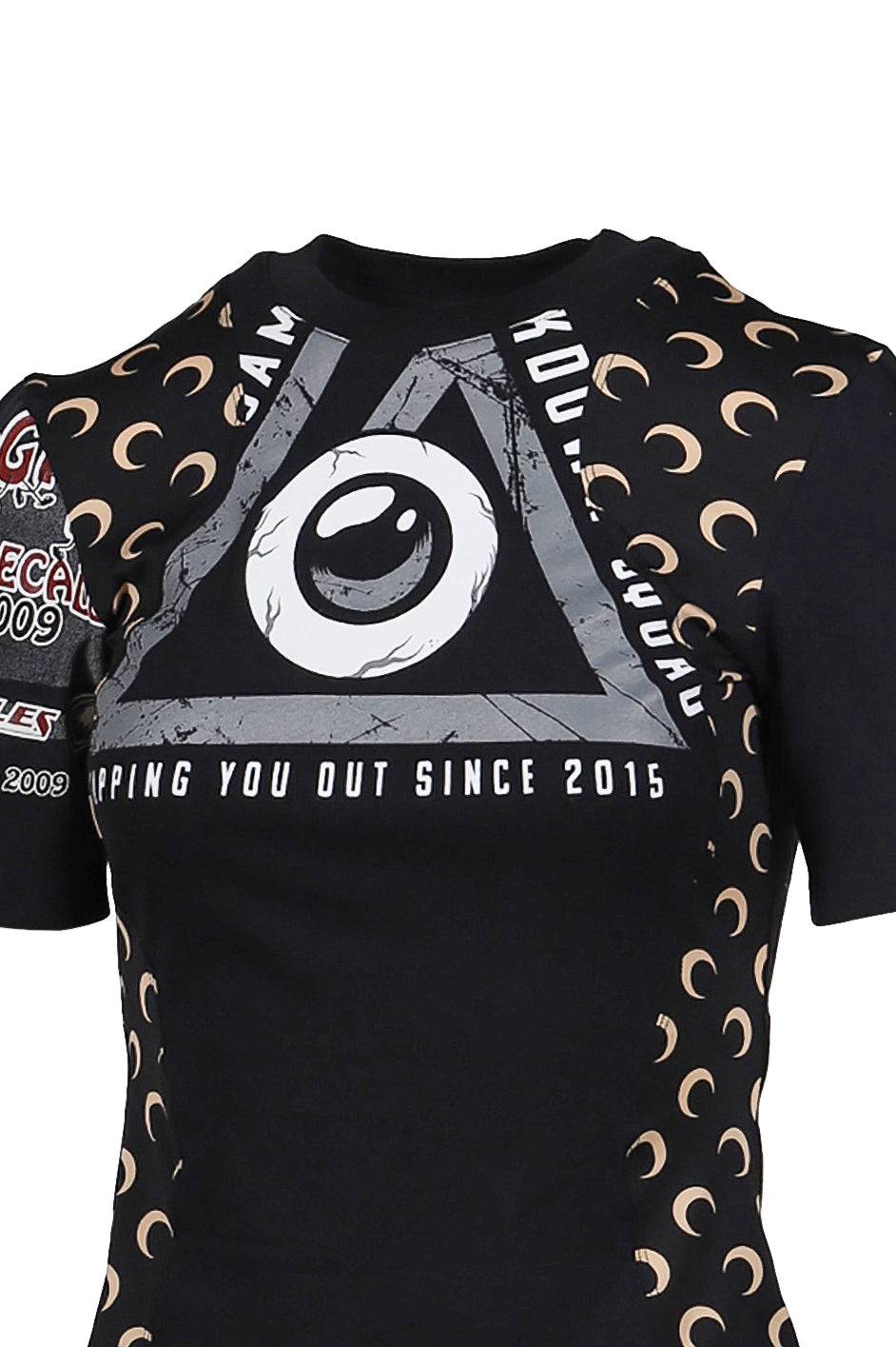 REGENERATED GRAPHIC T-SHIRTS BABY FIT T-SHIRT / BLK