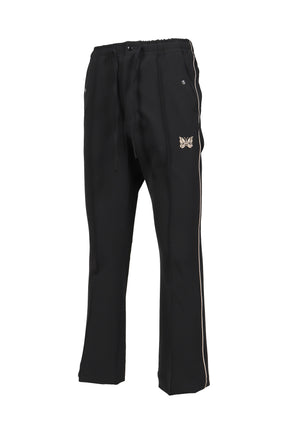 PIPING COWBOY PANT - POLY DOUBLE CLOTH / BLK