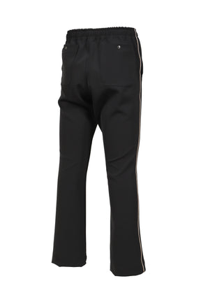 PIPING COWBOY PANT - POLY DOUBLE CLOTH / BLK