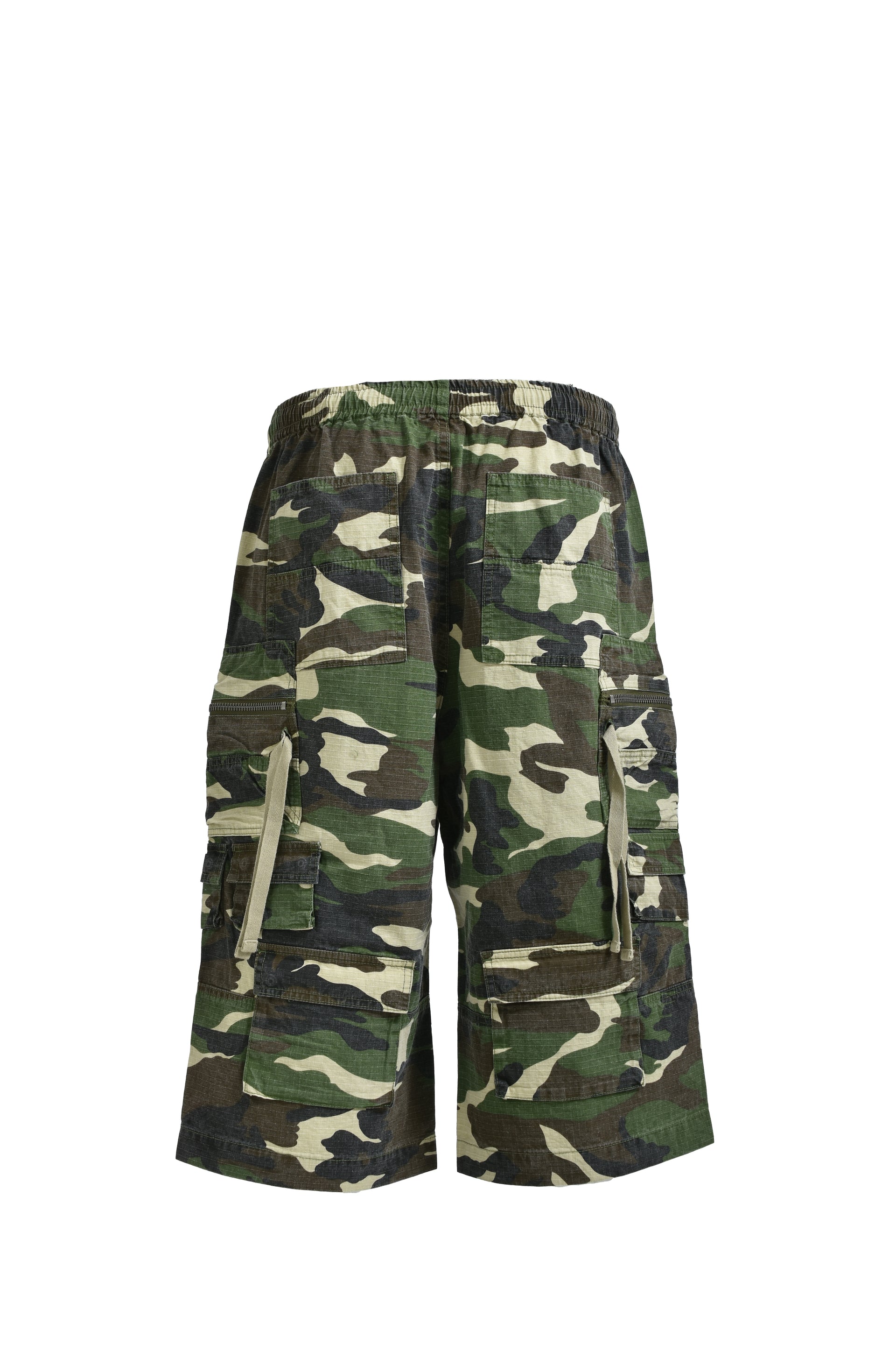 BREATH SUICIDE CAMO CARGO CROPPED / W.CAMO