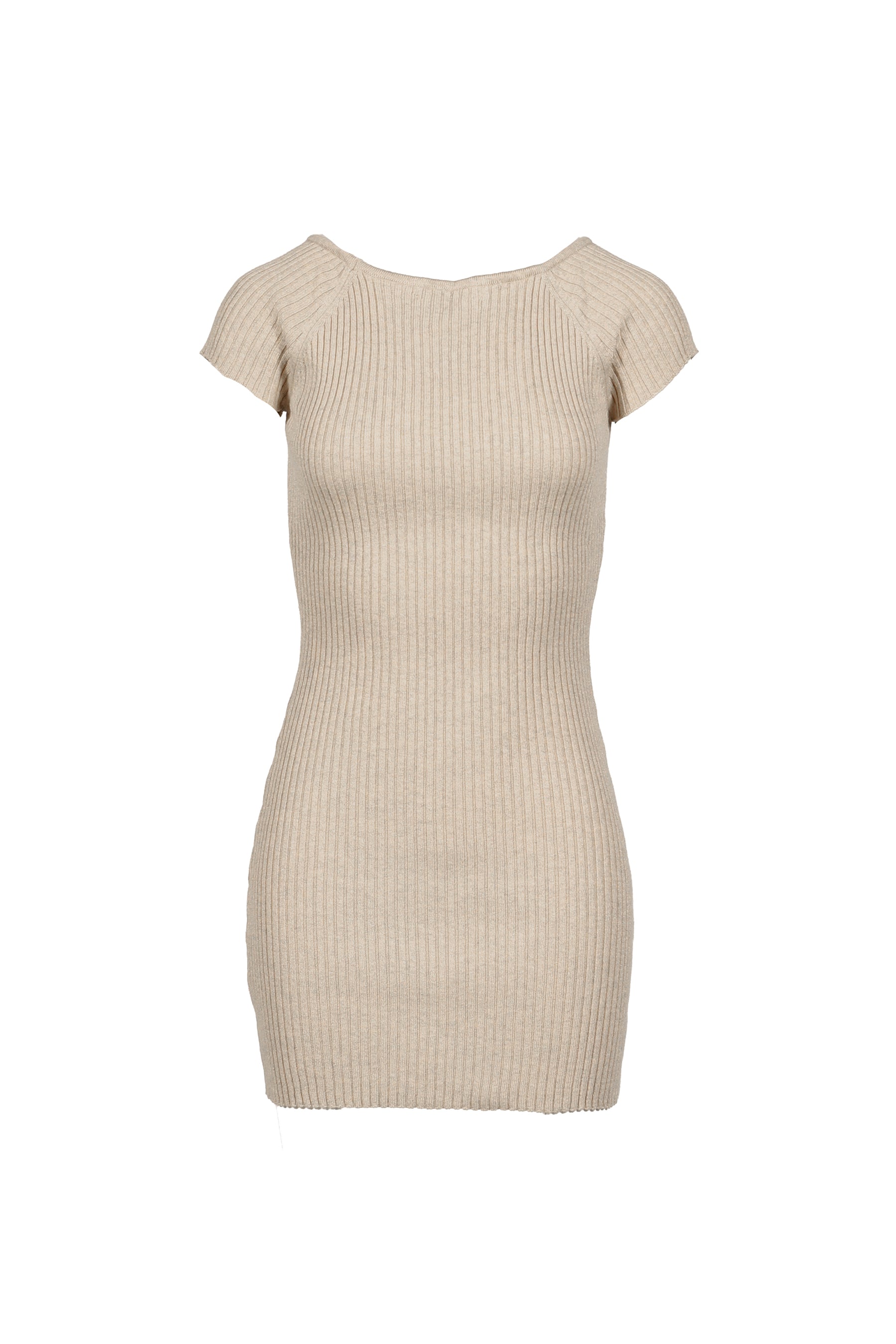 HALF REGLAN KNIT DRESS / BEG