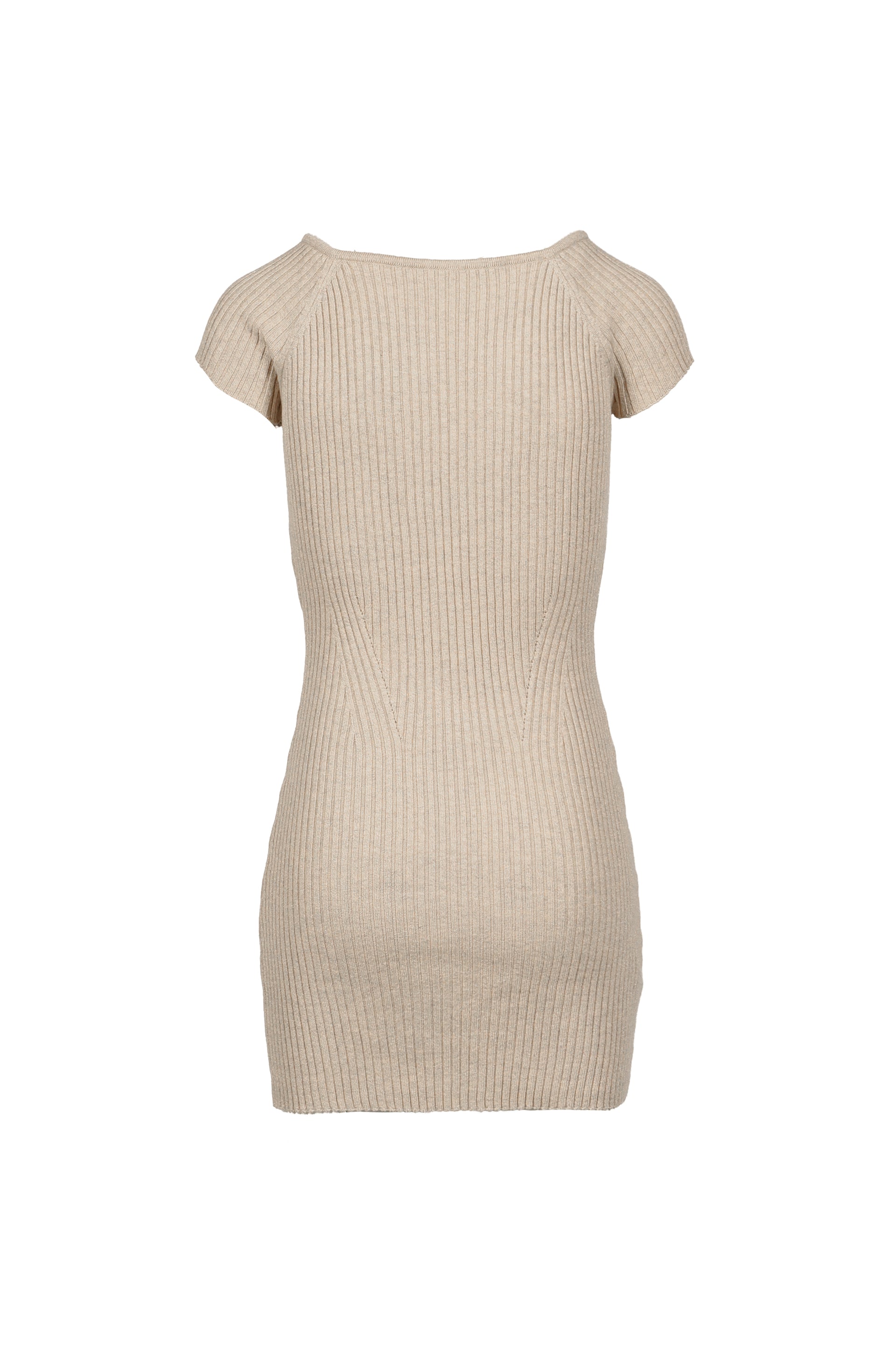 HALF REGLAN KNIT DRESS / BEG