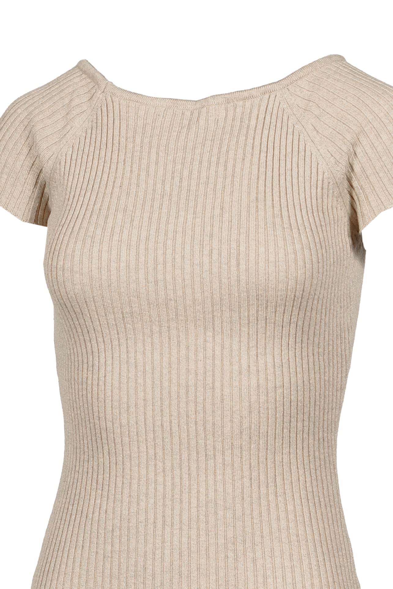 HALF REGLAN KNIT DRESS / BEG