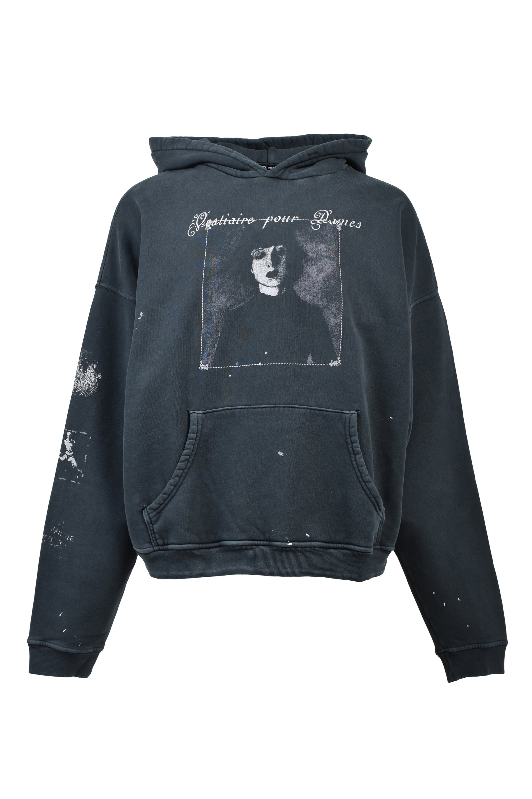 VESTIAIRE POUR DAMES HOODIE / FADED BLK