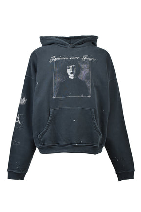 VESTIAIRE POUR DAMES HOODIE / FADED BLK