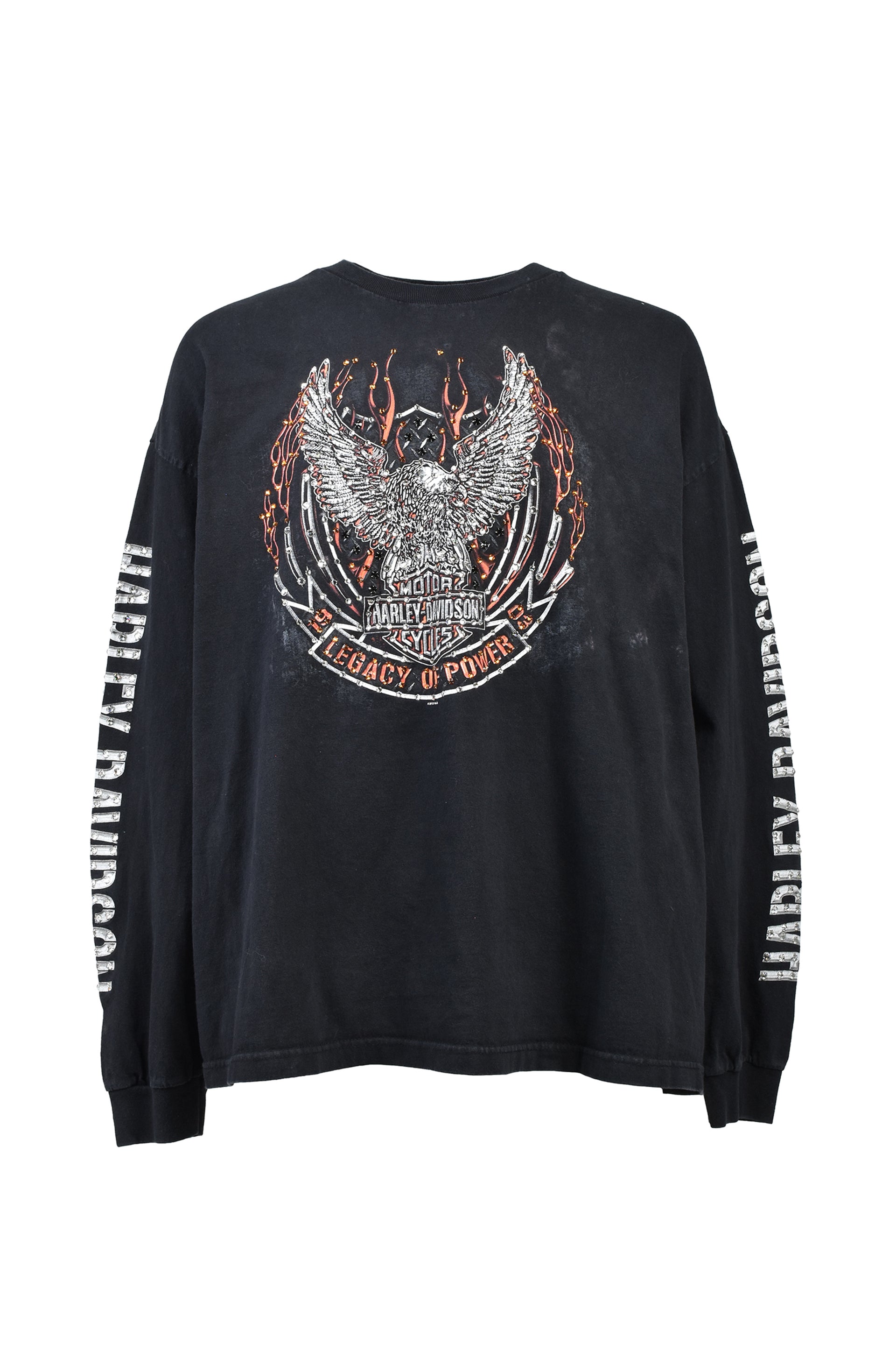 SANTA FE,NM LS TEE / BLK