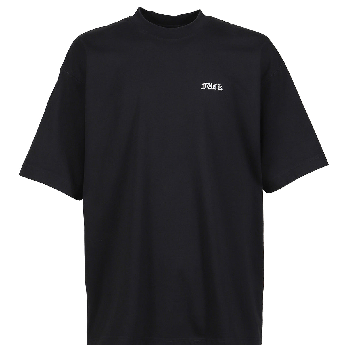 VETEMENTS ヴェトモン SS26 FU T-SHIRT / BLK - NUBIAN ヌビアン