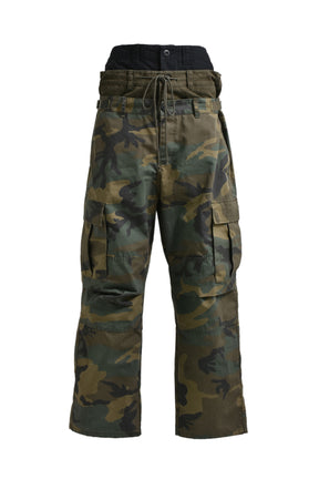 3 LAYERD CARGO PANTS / CAMO