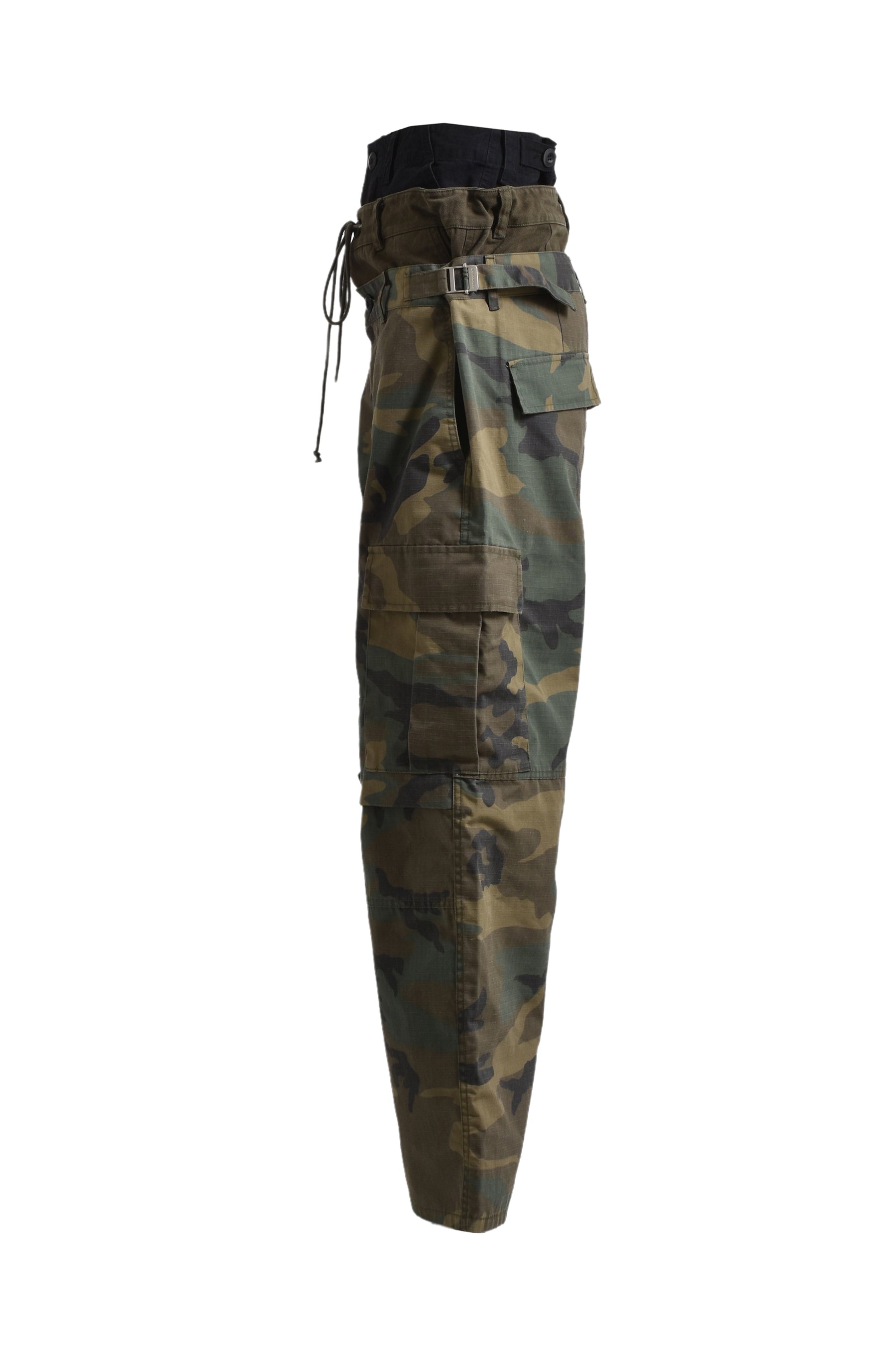 3 LAYERD CARGO PANTS / CAMO