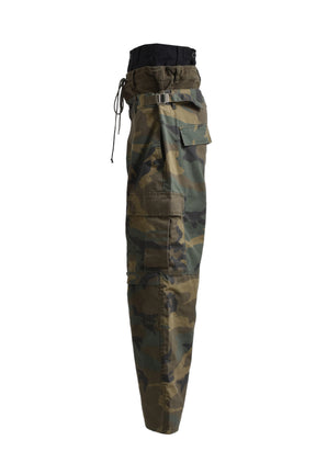 3 LAYERD CARGO PANTS / CAMO