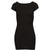 HALF REGLAN KNIT DRESS / BLK