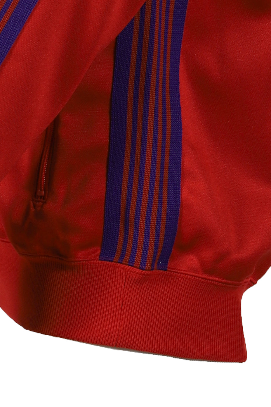 TRACK JACKET - POLY SMOOTH / RED