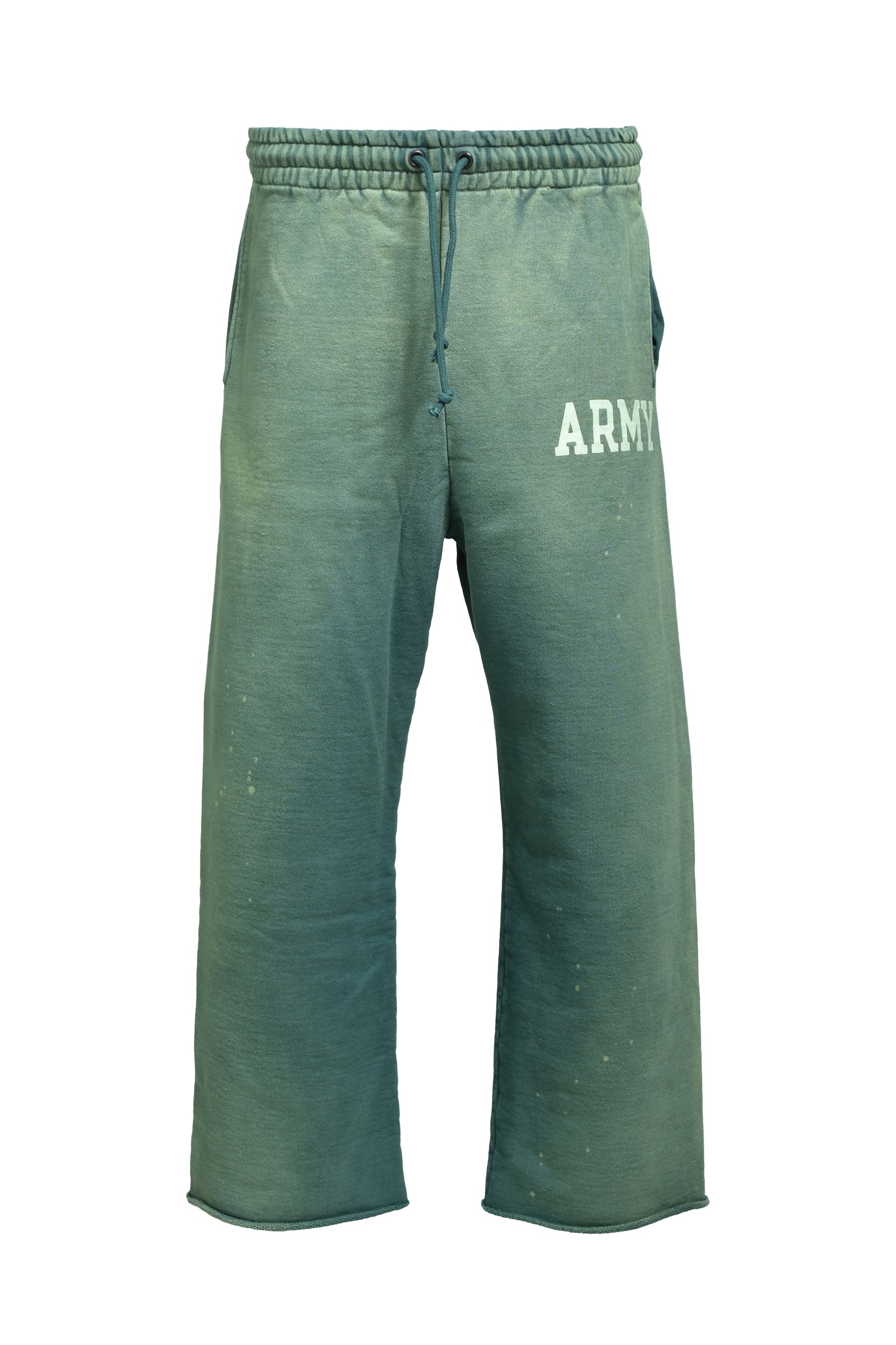 ARMY SWEAT PANTS AGED / AGED GRN